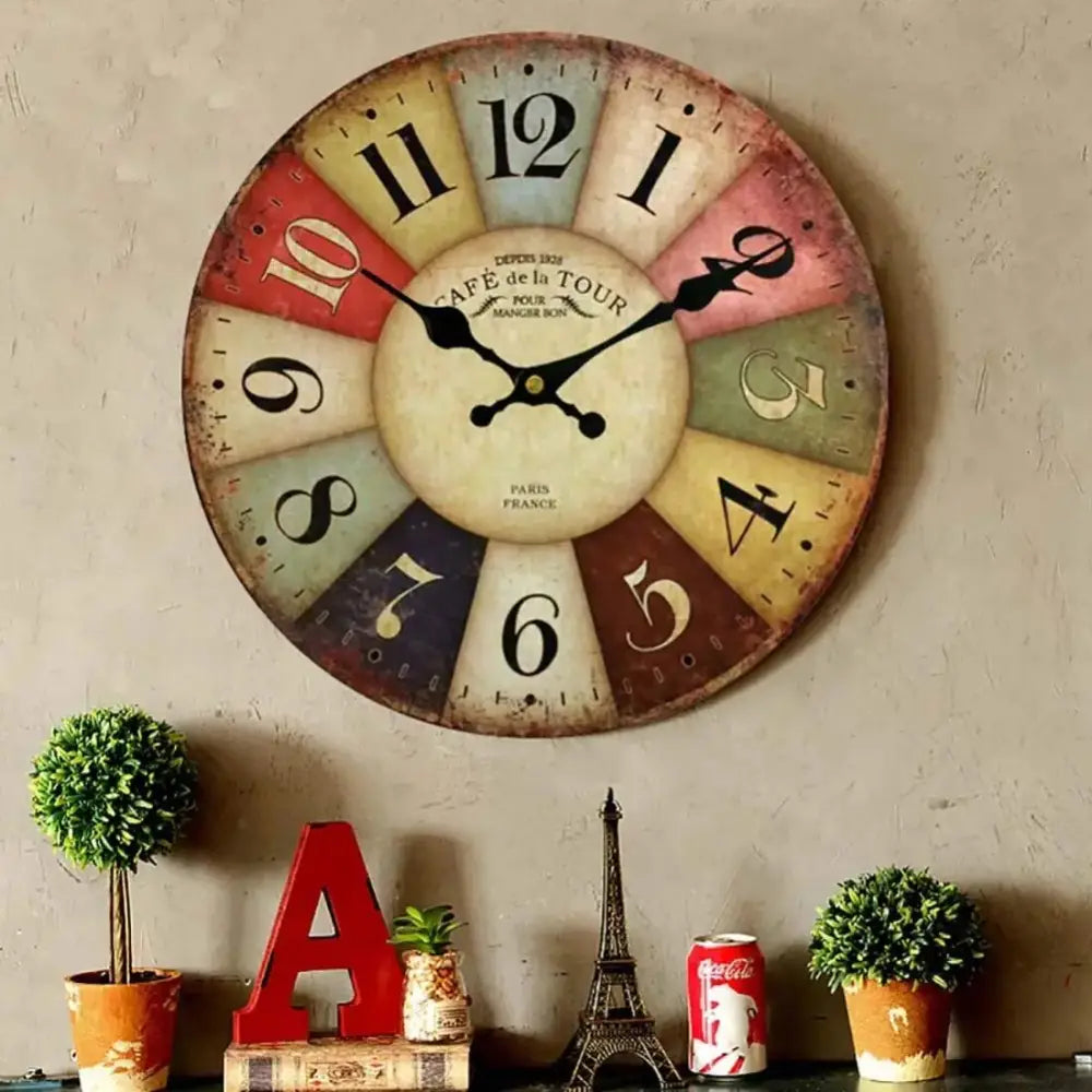 Horloge Murale vintage 30 cm - Horloges murales