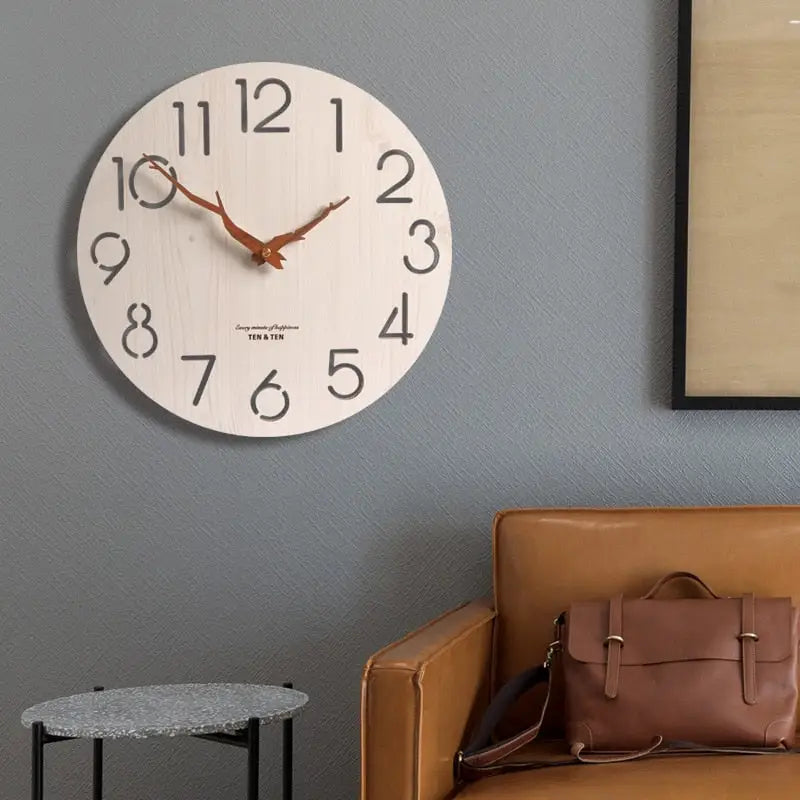 Horloge Murale en Bois - Horloges murales